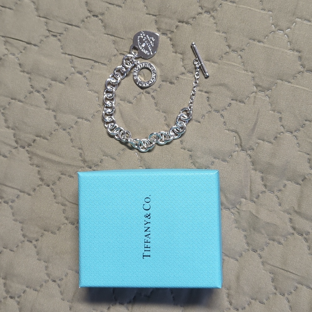 Silver Ladies Heart Fashion Bracelet